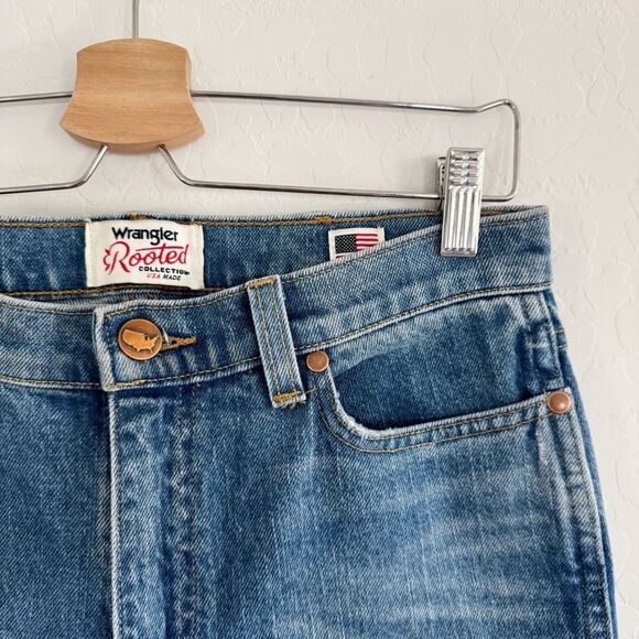 Wrangler Rooted  Collection Made in USA Straight Jeans Size 28 X 32 - Picture 6 of 13